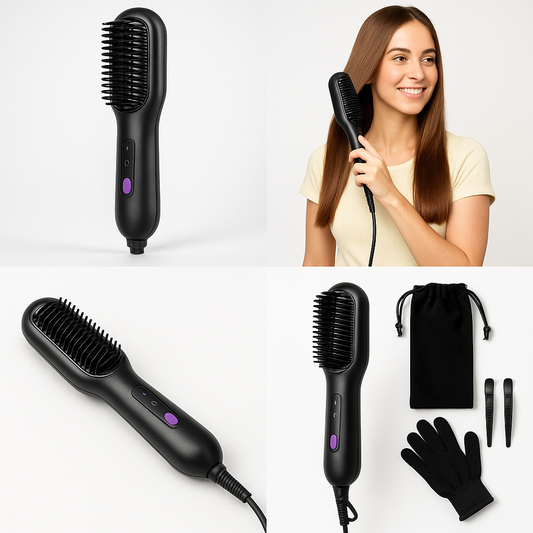 Brosse Lissante Chauffante Portable - Gobrush